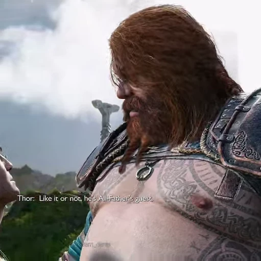 ⚜️ Стикер «Thor / god of war» для Telegram