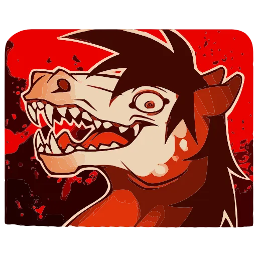 👹 Эмодзи «Конь Гром» для Telegram