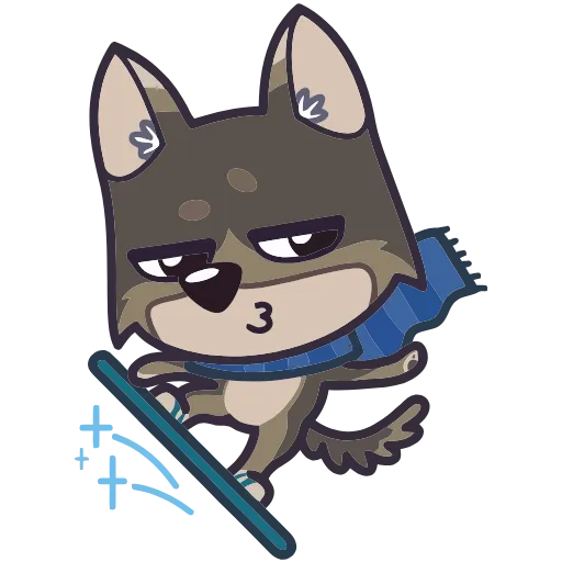 🏂 Эмодзи «Гром» для Telegram
