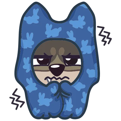 🥶 Эмодзи «Гром» для Telegram