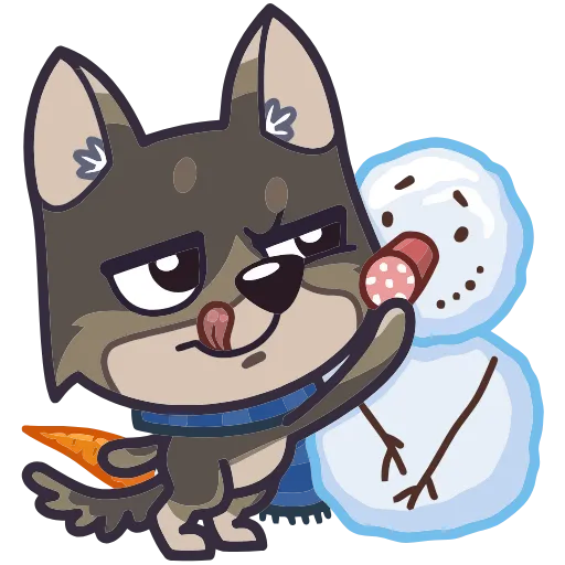 ⛄ Эмодзи «Гром» для Telegram