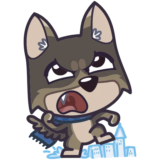 😡 Эмодзи «Гром» для Telegram