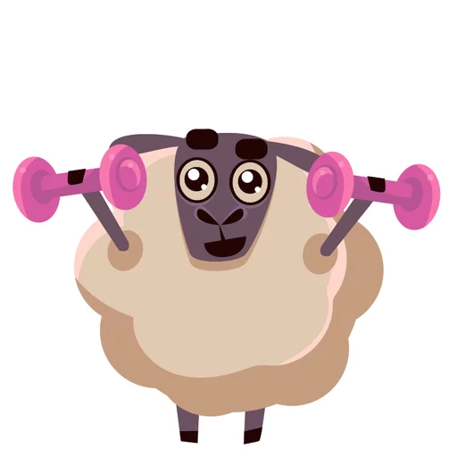 🐑 Стикер «Sheep» для Telegram