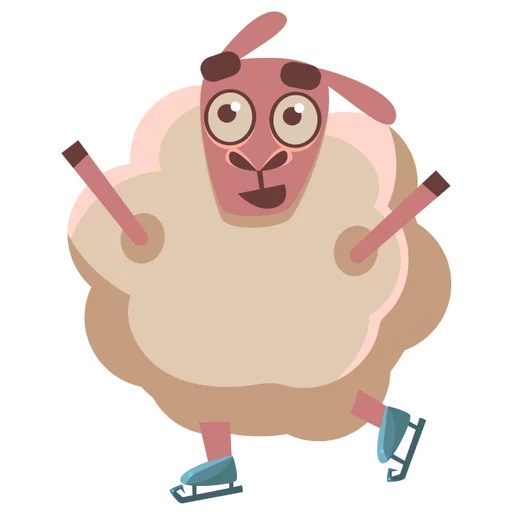 🐑 Стикер «Sheep» для Telegram