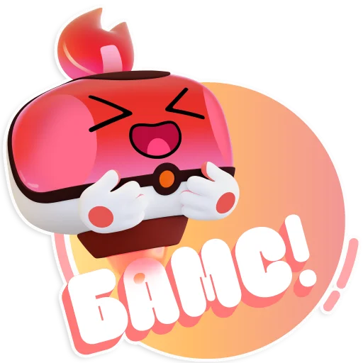 💗 Стикер «tickabo» для Telegram