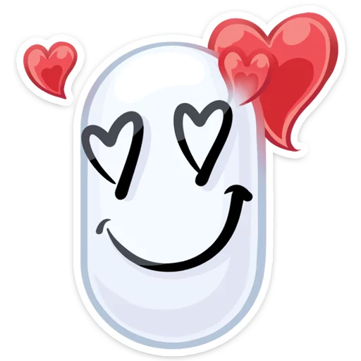 😍 Стикер «Свежие эмоции» для Telegram