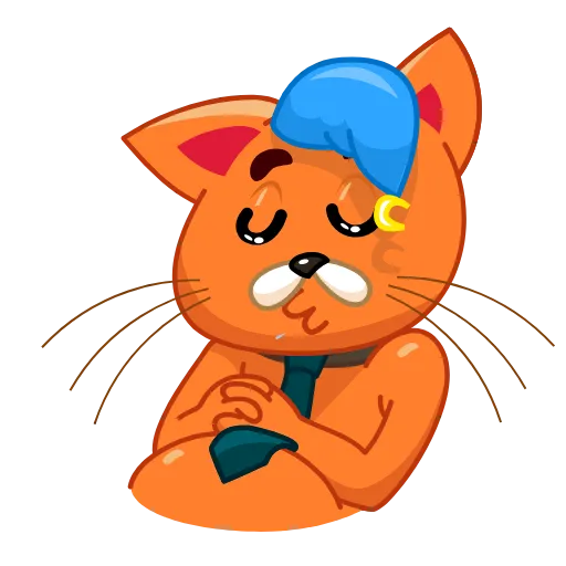 😴 Стикер «Tidy Tie Tom» для Telegram