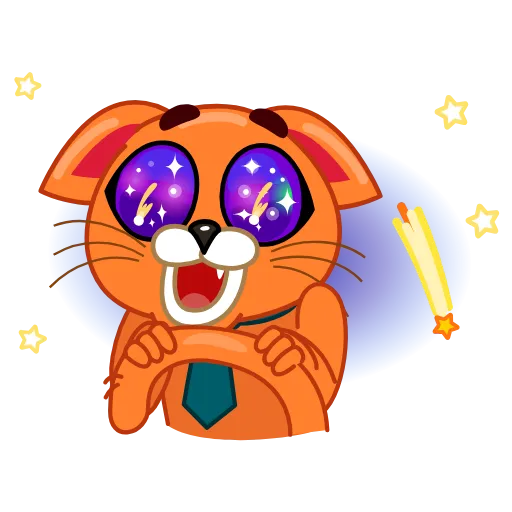 🤩 Стикер «Tidy Tie Tom» для Telegram