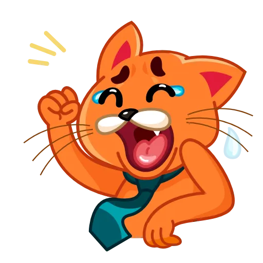 Стикерпак Tidy Tie Tom для Telegram — скачать