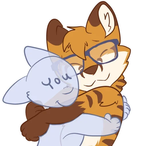 Стикерпак Tiger Fox для Telegram — скачать