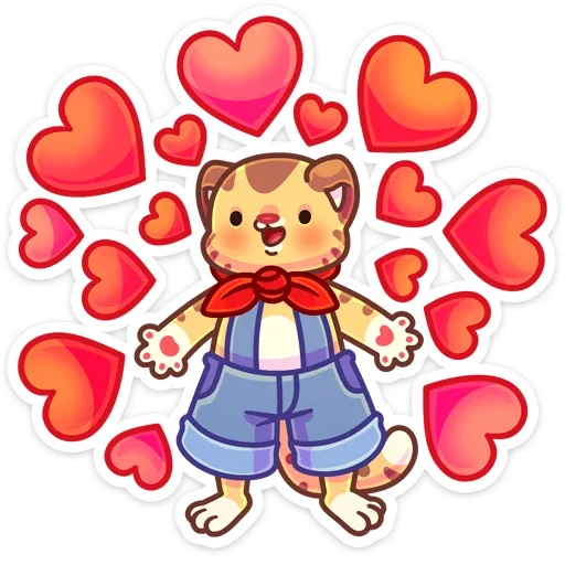 😍 Стикер «Пионер Тигруша Ванюша всегда готов&; К труду и обороне&;» для Telegram