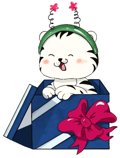 🎁 Стикер «Tiger Year» для Telegram