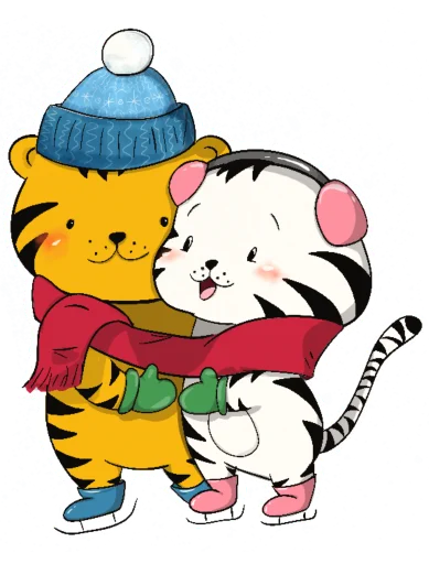 Стикерпак Tiger Year для Telegram — скачать