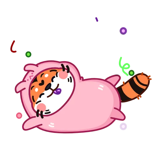 🥳 Эмодзи «Тигрёныш» для Telegram