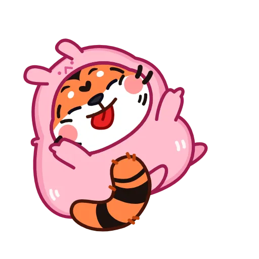 🐯 Эмодзи «Тигрёныш» для Telegram
