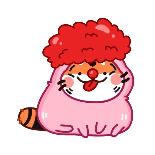 🤡 Эмодзи «Тигрёныш» для Telegram