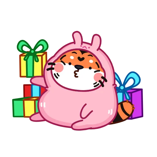 🎁 Эмодзи «Тигрёныш» для Telegram