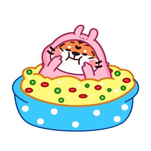 😋 Стикер «Тигреныш» для Telegram