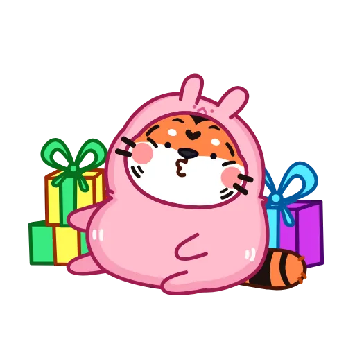 🎁 Стикер «Тигреныш» для Telegram