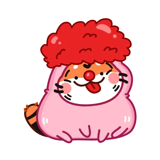 🤡 Стикер «Тигреныш» для Telegram