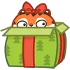 🎁 Эмодзи «Тигрёнок Персик» для Telegram