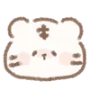 🤍 Эмодзи «White Tiger» для Telegram