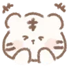 🤍 Эмодзи «White Tiger» для Telegram