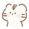 🤍 Эмодзи «White Tiger» для Telegram