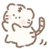 🤍 Эмодзи «White Tiger» для Telegram