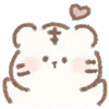 🤍 Эмодзи «White Tiger» для Telegram