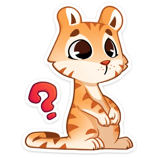 🐅 Стикер «Тигриску» для Telegram