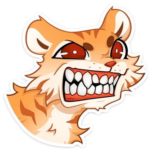 🐅 Стикер «Тигриску» для Telegram