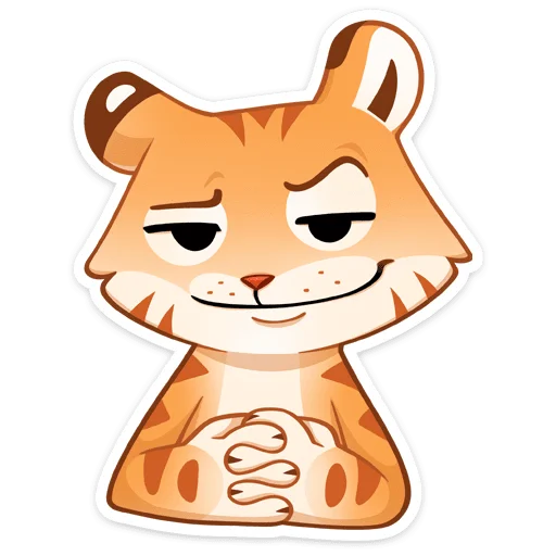 🐅 Стикер «Тигриску» для Telegram