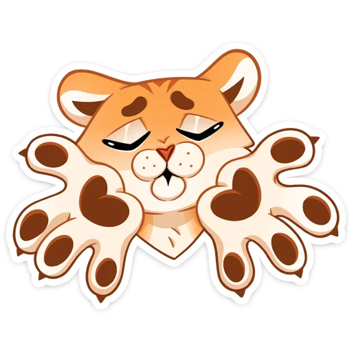 🐅 Стикер «Тигриску» для Telegram