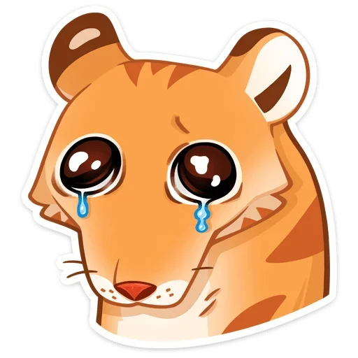 😭 Стикер «Тигриску» для Telegram