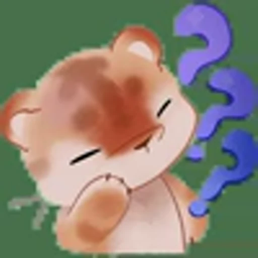 ❓ Эмодзи «Набор эмоджи с тигрёнком Улей из ВК» для Telegram