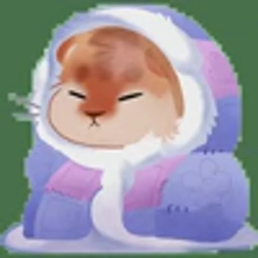 🥶 Эмодзи «Набор эмоджи с тигрёнком Улей из ВК» для Telegram