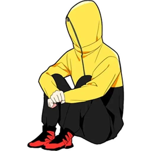 🌟 Стикер «Тихий-кун ч.1» для Telegram