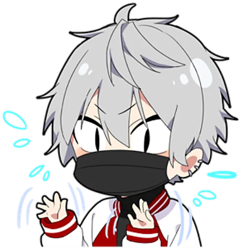 😤 Стикер «Тихий-кун 4» для Telegram
