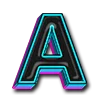 Эмодзи tik tok alphabet для Telegram — скачать