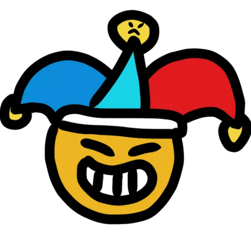 🤡 Стикер «У меня нет прав» для Telegram