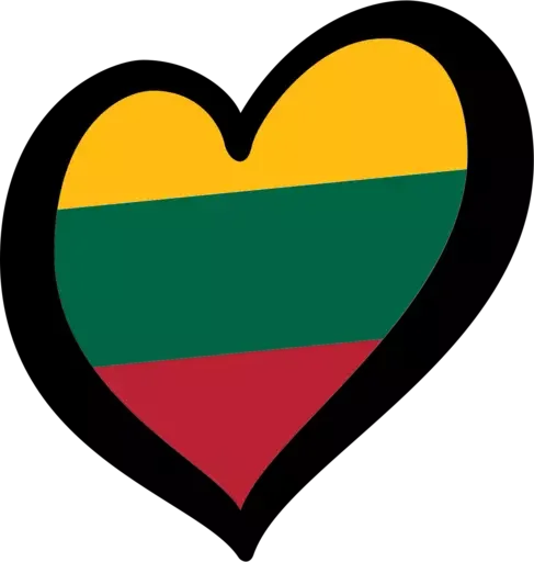 🇱🇹 Стикер «TIKTOK EUROVISION» для Telegram
