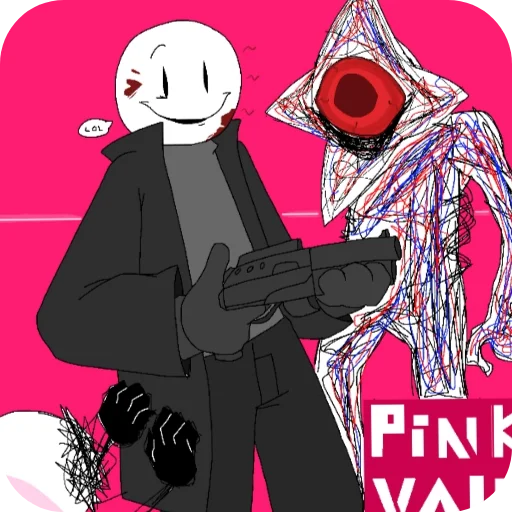 😂 Стикер «The Pink Valley» для Telegram