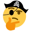 🏴‍☠️ Эмодзи «Желтые смайлы» для Telegram