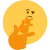 🤔 Эмодзи «Желтые смайлы» для Telegram