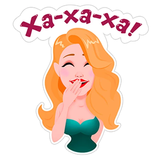 😂 Стикер «Тина Кароль» для Telegram