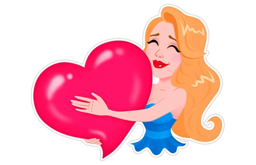 😍 Стикер «Тина Кароль» для Telegram