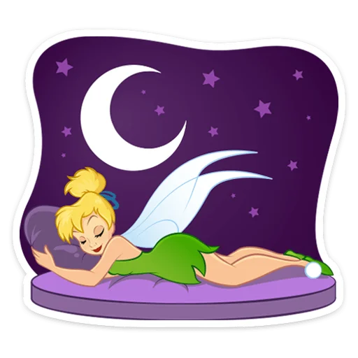 😴 Стикер «Динь-Динь» для Telegram