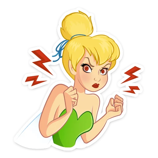 😠 Стикер «Динь-Динь» для Telegram