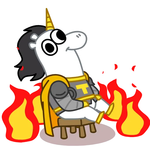😅 Эмодзи «Unicorn X Sndk» для Telegram